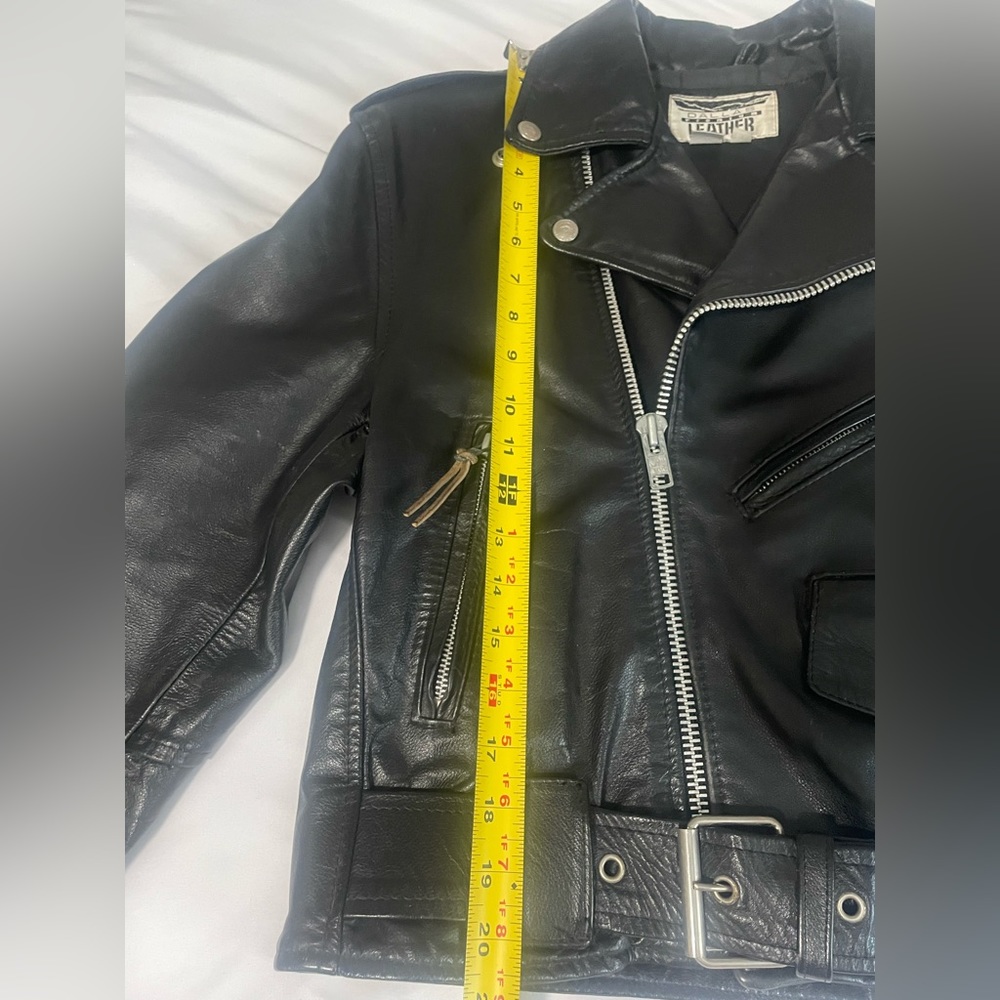 | Authentic REAL Leather Jacket! | “Dallas Premium Leather” | Made in USA | - Picture 13 of 15